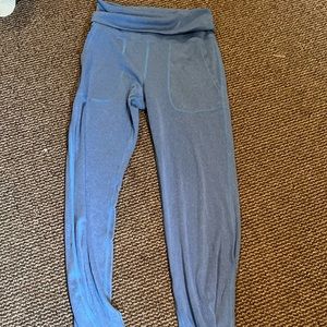 Light blue yoga pants